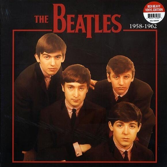 The Beatles 1958–1962 Red Colored Vinyl Limited Edition 180g Early Recordings - Picture 3 of 6